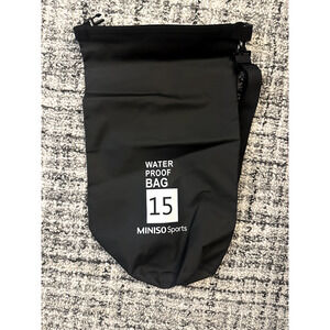 Miniso Sports Floating Waterproof Dry Bag - 15l - Black